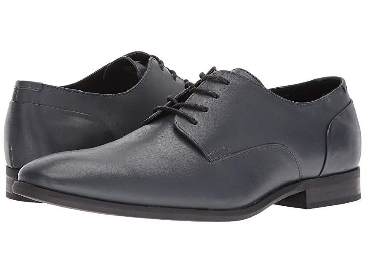 Calvin Klein Lucca Dress (dark Grey Calf) Men's Shoes