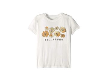 Billabong Kids Daisy Days Tee (little Kids/big Kids) (cool Wip) Girl's T Shirt