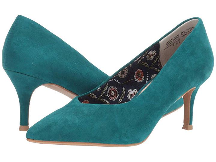 Seychelles Cave Pump (teal Suede) High Heels