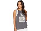 Rock And Roll Cowgirl Tank Top 49-6709 (charcoal) Women's Sleeveless