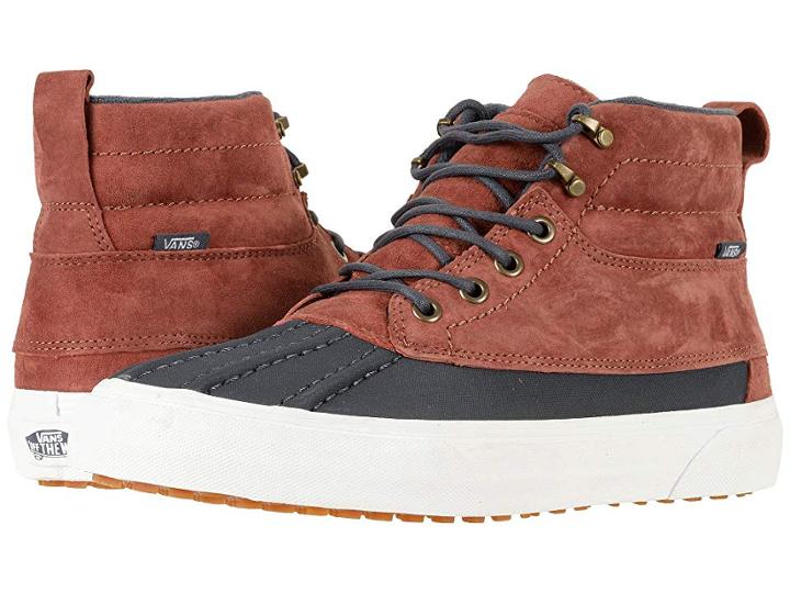 Vans Sk8-hi Del Pato Mte ((mte) Sable/parisian Night) Skate Shoes
