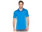 Nike Golf Zonal Cooling Print Polo (blue Nebula/green Glow/flat Silver) Men's Clothing