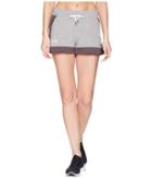 Under Armour Sportstyle Shorts (charcoal/white/black) Women's Shorts