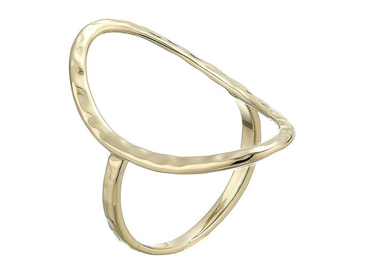 French Connection Open Oval Ring (gold) Ring