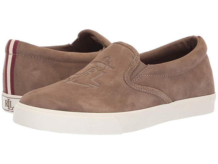 Lauren Ralph Lauren Ricci (light Taupe Kid Suede) Women's Shoes
