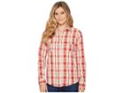 Filson Lake Crescent Shirt (red/sand) Women's Clothing