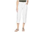 Fresh Produce Stretch Broadcloth Safari Capris (white) Women's Casual Pants