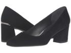 Stuart Weitzman Marymid (black Suede) Women's Shoes