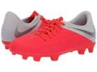 Nike Kids Hypervenom Phantom 3 Club Firm Ground Soccer (toddler/little Kid/big Kid) (light Crimson/metallic Dark Grey/wolf Grey) Kids Shoes