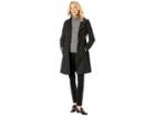 Via Spiga Herringbone Wool (black Herringbone) Women's Coat