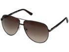 Timberland Tb7160 (shiny Dark Brown/gradient Brown) Fashion Sunglasses