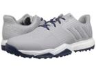 Adidas Golf Adipower S Boost 3 (grey Two/grey Two/noble Indigo) Men's Golf Shoes