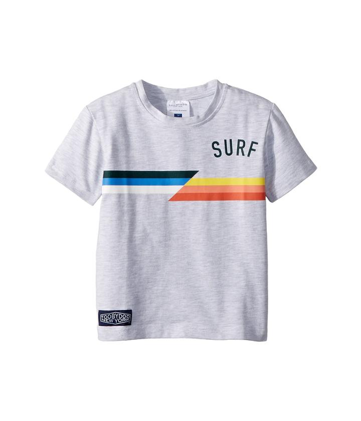 Toobydoo Heather Grey Surf Tee (toddler/little Kids/big Kids) (heather Grey) Boy's T Shirt