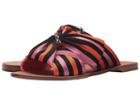 Diane Von Furstenberg Bella (orange/black/rose Ribbon) Women's Shoes