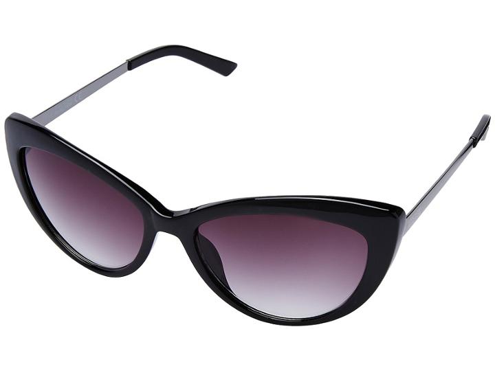 Kenneth Cole Reaction Kc2752 (shiny Black/gradient Smoke) Fashion Sunglasses