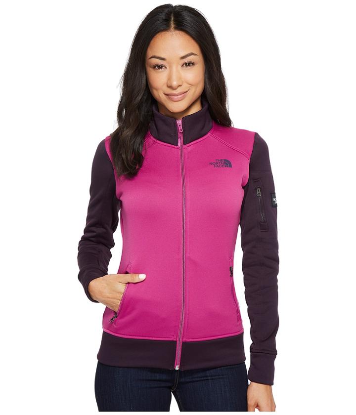 The North Face Amazie Mays Full Zip 2.0 (wild Aster Purple/galaxy Purple) Women's Sweatshirt