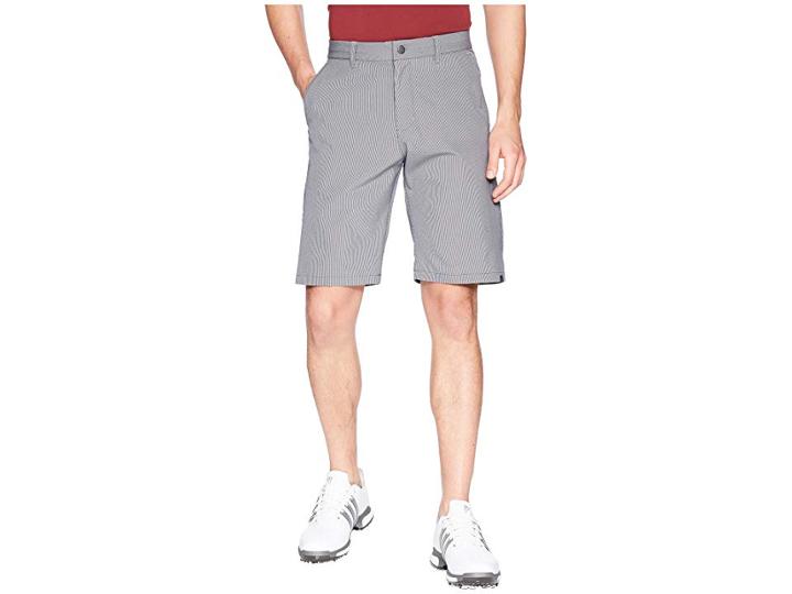 Adidas Golf Ultimate Twill Pinstripe Shorts (collegiate Navy) Men's Shorts
