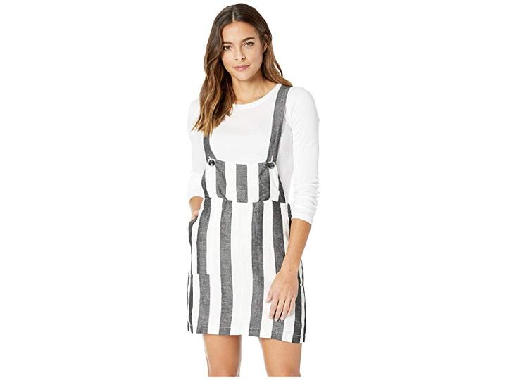 Volcom Stripenstone Skirtall (broken White) Women's Skirt