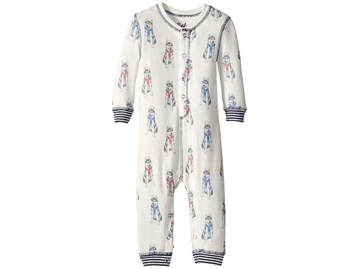 P.j. Salvage Kids Huskies Romper (infant) (natural) Kid's Jumpsuit & Rompers One Piece