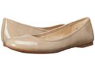 Nine West Fedra (taupe Patent Synthetic) Women's Flat Shoes
