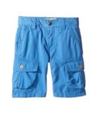 Lucky Brand Kids Heritage Cargo Shorts In Twill (toddler) (blue) Boy's Shorts