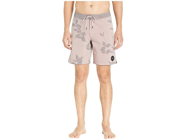 Rvca Toro Trunk (dusty Blush) Men's Swimwear