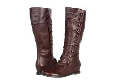 Miz Mooz Bloom (brown) Women's Zip Boots