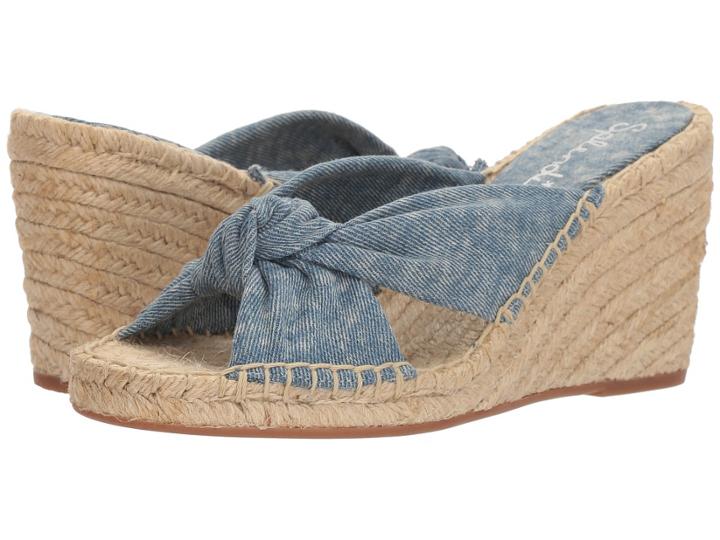 Splendid Bautista (jean Fabric) Women's Wedge Shoes