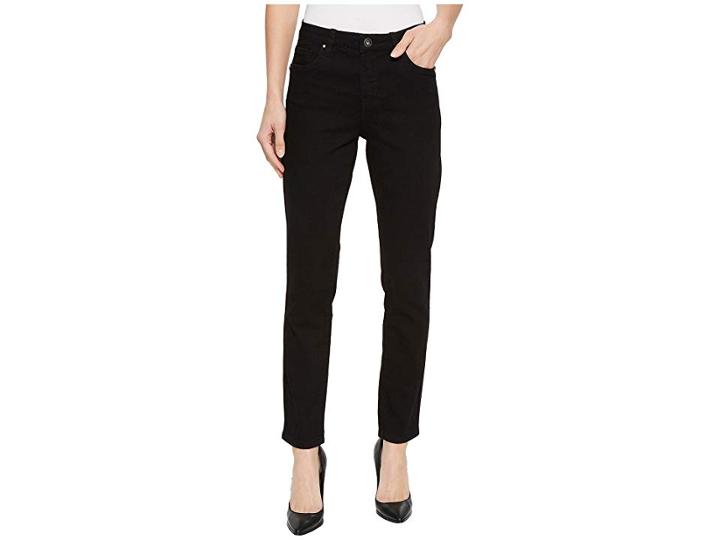 Tribal Super Stretch Five-pocket 28 Ankle Pants (black) Women's Casual Pants