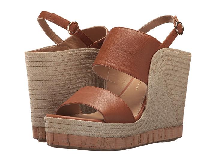 Salvatore Ferragamo Maratea (sella Vitello Los Angeles) Women's Wedge Shoes