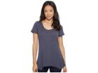 Stonewear Designs Iris Tee (navy) Women's T Shirt