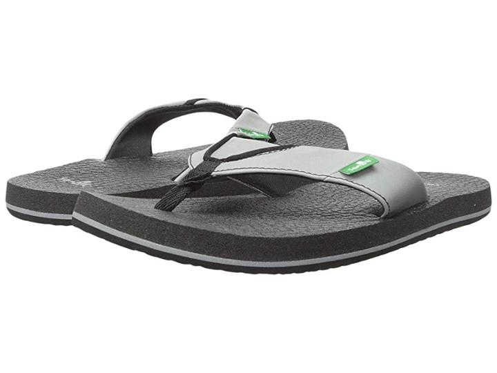 Sanuk Kids Root Beer Cozy (little Kid/big Kid) (grey) Boys Shoes