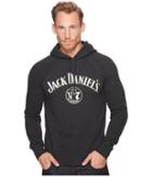 Lucky Brand Jack Daniels Hoodie (jet Black) Men's Sweatshirt