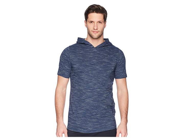 Under Armour Sportstyle Core Short Sleeve Hoodie (academy/academy) Men's Sweatshirt