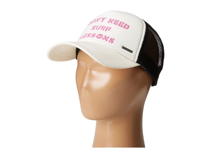Roxy Truckin Hat (fuchsia Red) Caps