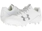 Under Armour Ua Nitro Select Low Mc (white/metallic Silver) Men's Cleated Shoes