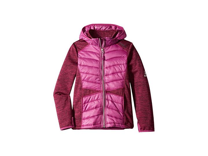 Kamik Kids Pepper Mixed Media Jacket (toddler/little Kids/big Kids) (viola) Girl's Coat