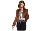 Blank Nyc Moto Jacket In Brownie Bite (brownie Bite) Women's Coat