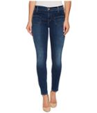 7 For All Mankind The Ankle Skinny W/ Front Released Pockets In Stunning Bleeker 3 (stunning Bleeker 3) Women's Jeans