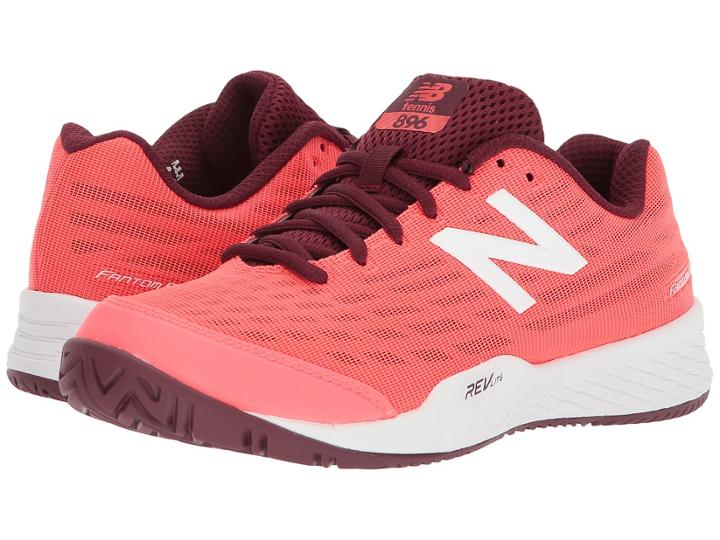 New Balance 896v2 (vivid Coral/vivid Coral) Women's Cross Training Shoes