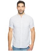 Lucky Brand Linen One-pocket Shirt (multi Stripe) Men's Clothing