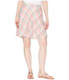 Stetson 1592 Pink Plaid Circle Skirt (pink) Women's Skirt