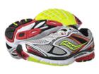 Saucony Guide 7 (white/red/citron) Men's Shoes