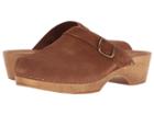 Musse&cloud Nella Suede (tan Leather) Women's Clog/mule Shoes