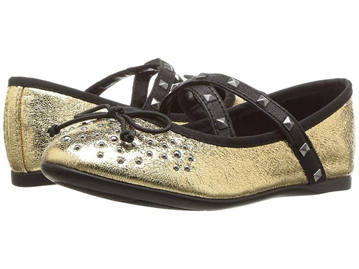 Nina Kids Averi (toddler/little Kid/big Kid) (gold) Girls Shoes