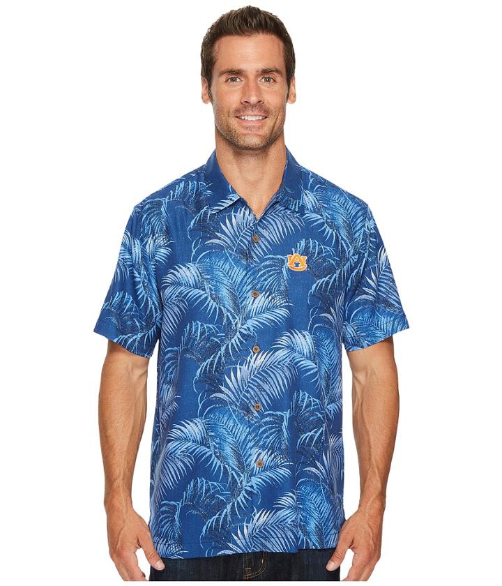 Tommy Bahama Auburn Tigers Collegiate Series Fez Fronds Shirt (auburn University) Men's Clothing