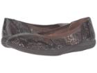 Softwalk Hampshire (brown Python) Women's Flat Shoes