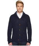 Polo Ralph Lauren Shawl Sweater (blue Marl) Men's Sweater