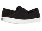 Sperry Seaside Nautical Perf (black) Women's Shoes