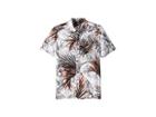 Volcom Kids More Something Short Sleeve Shirt (big Kids) (white) Boy's Short Sleeve Button Up